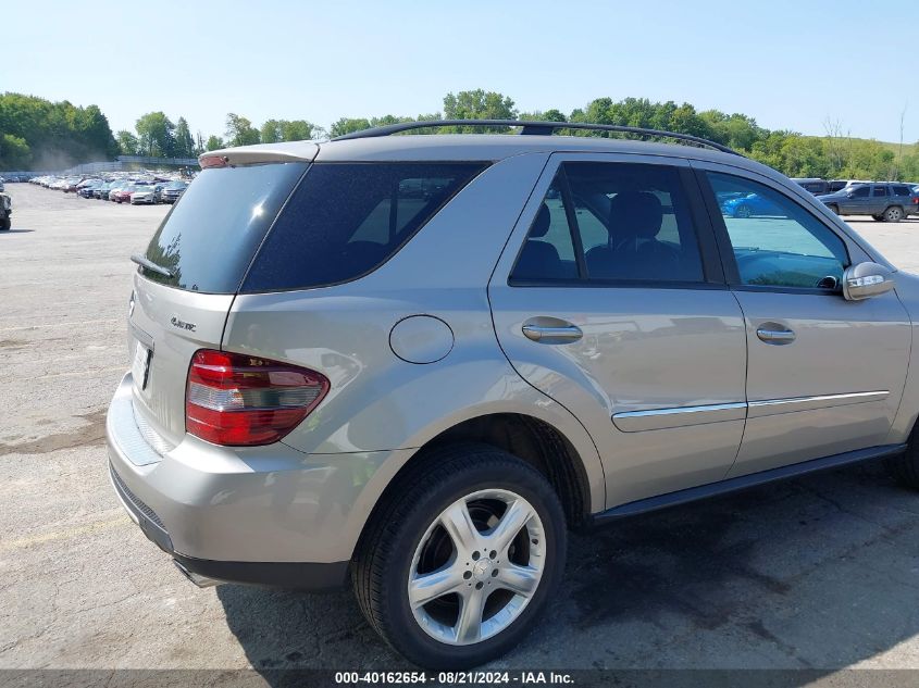 2008 Mercedes-Benz Ml 350 4Matic VIN: 4JGBB86E78A381285 Lot: 40162654