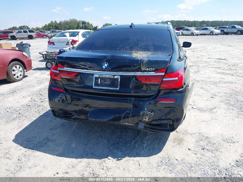 2019 BMW 740I VIN: WBA7E2C57KB454771 Lot: 40162655