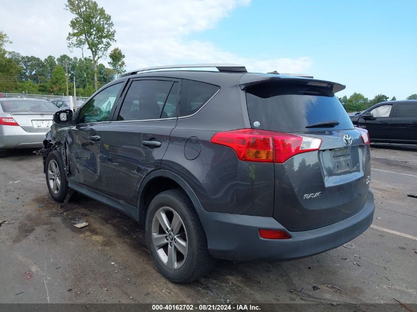 2015 Toyota Rav4 Xle VIN: 2T3RFREV2FW371924 Lot: 40162702