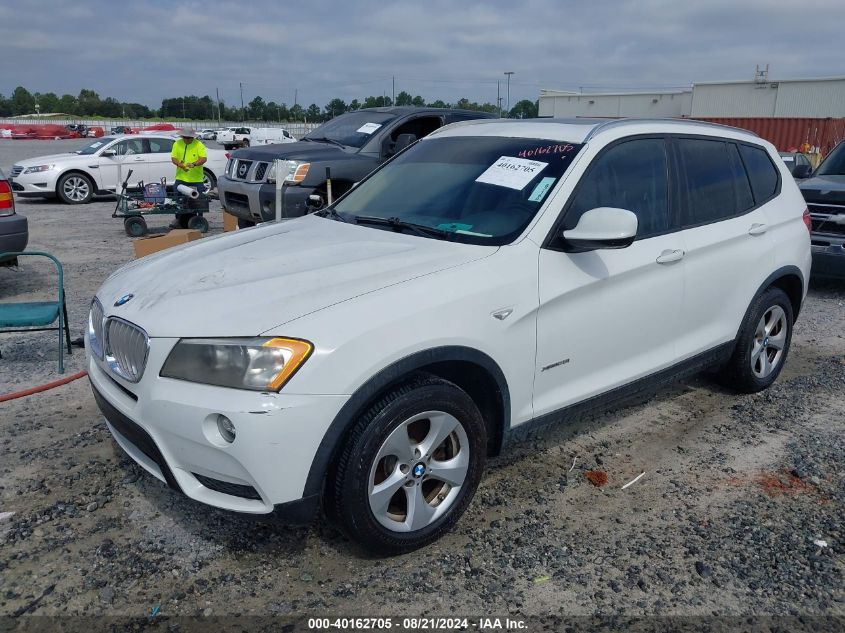 2011 BMW X3 xDrive28I VIN: 5UXWX5C59BLW14460 Lot: 40162705