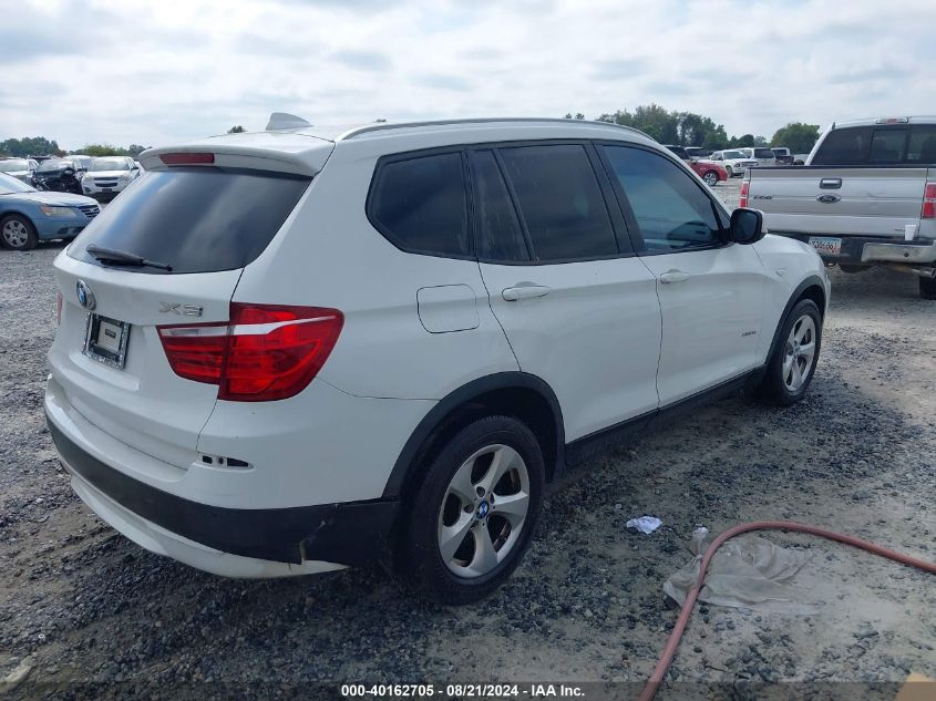 2011 BMW X3 xDrive28I VIN: 5UXWX5C59BLW14460 Lot: 40162705