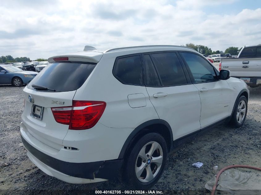 2011 BMW X3 xDrive28I VIN: 5UXWX5C59BLW14460 Lot: 40162705