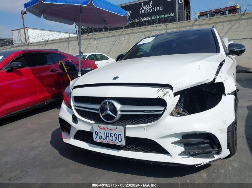 2019 Mercedes-Benz Amg C 43 4Matic VIN: 55SWF6EB4KU294821 Lot: 40162715