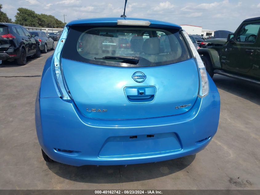 2014 Nissan Leaf Sv VIN: 1N4AZ0CP5EC331283 Lot: 40162742