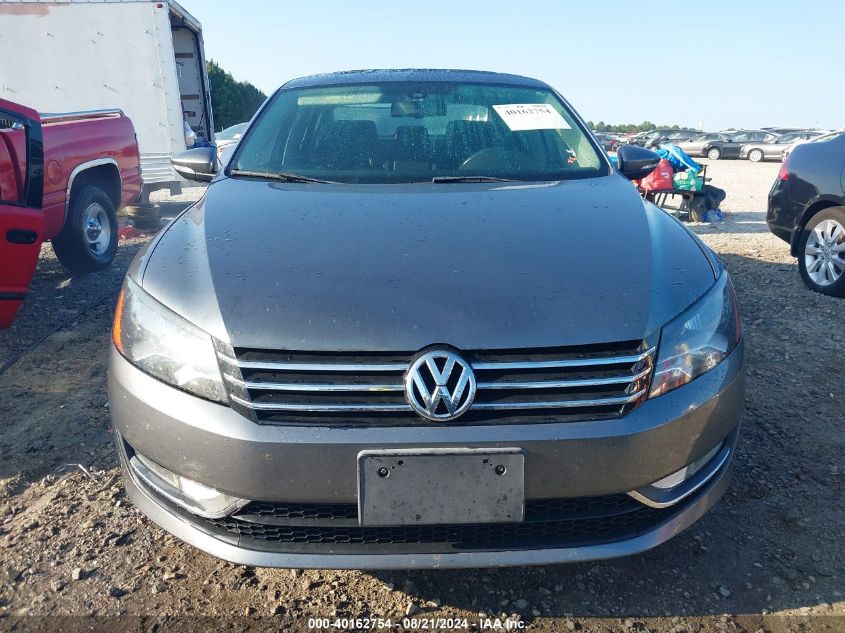 1VWCN7A30CC087477 2012 Volkswagen Passat Sel