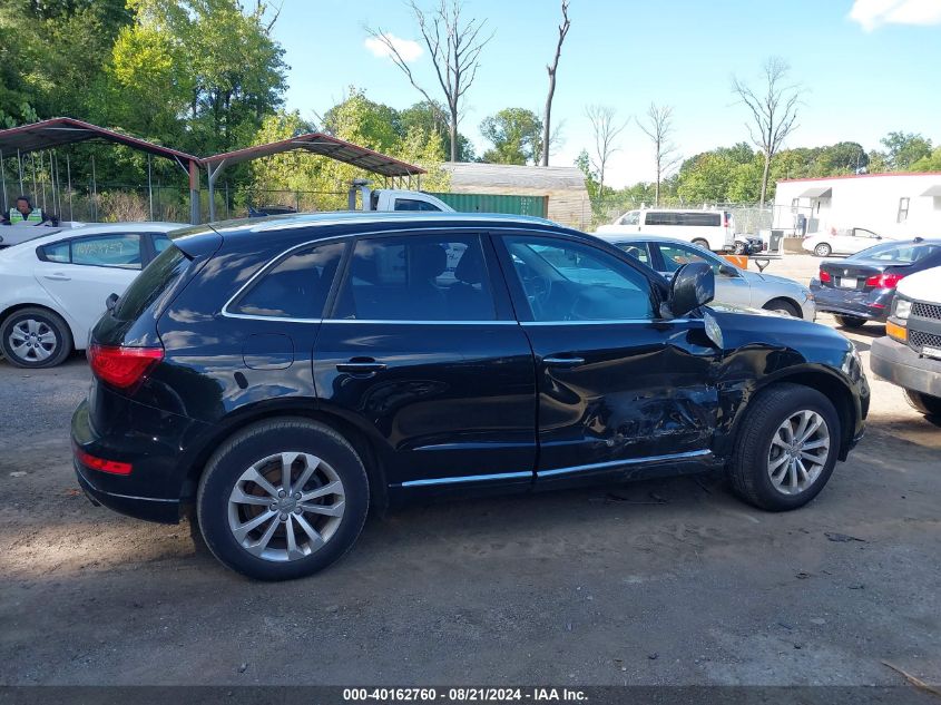 2016 Audi Q5 2.0T Premium VIN: WA1L2AFPXGA098387 Lot: 40162760