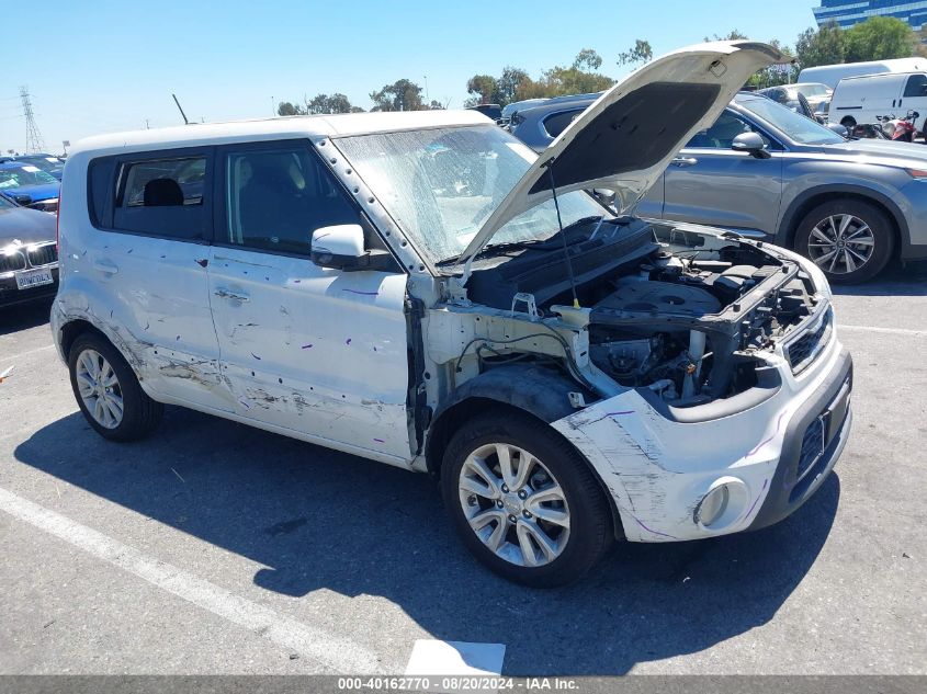 2013 Kia Soul + VIN: KNDJT2A69D7505624 Lot: 40162770