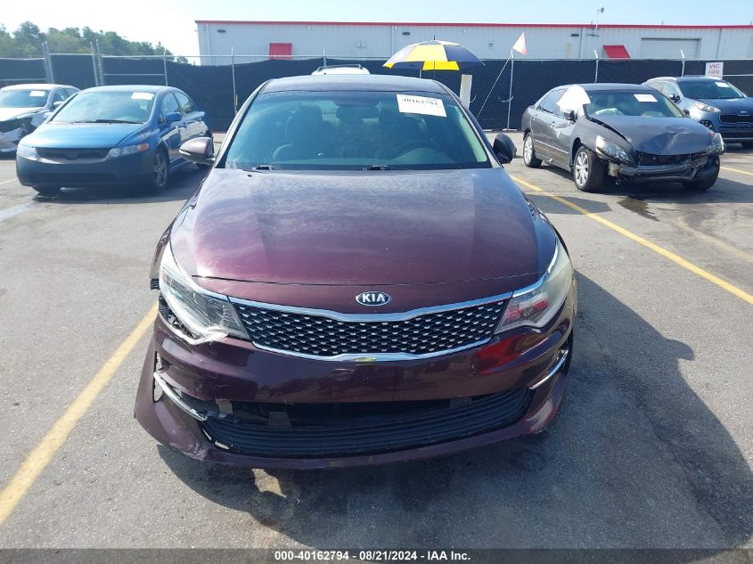 2018 Kia Optima Lx VIN: 5XXGT4L31JG209430 Lot: 40162794