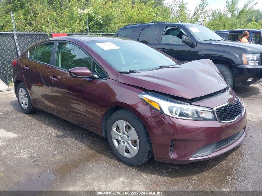 2017 Kia Forte Lx VIN: 3KPFL4A76HE109246 Lot: 40162798