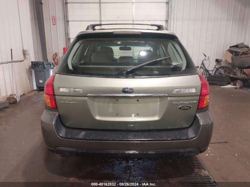 2006 Subaru Outback 3.0R L.l. Bean Edition VIN: 4S4BP86C564361953 Lot: 40162832