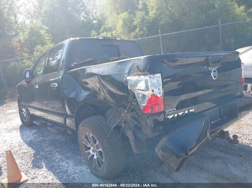 2021 Nissan Titan Sv 4X2 VIN: 1N6AA1EF9MN533166 Lot: 40162844