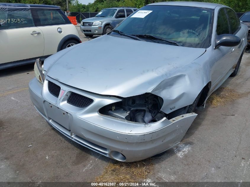 2005 Pontiac Grand Am Se VIN: 1G2NE52E35M255873 Lot: 40162887