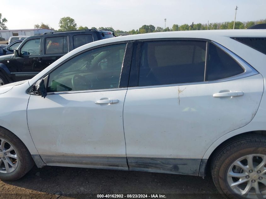 2020 Chevrolet Equinox Fwd Lt 1.5L Turbo VIN: 2GNAXKEV2L6223000 Lot: 40162902