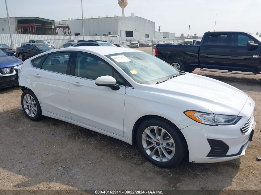 2020 Ford Fusion Se VIN: 3FA6P0HD0LR250698 Lot: 40162911