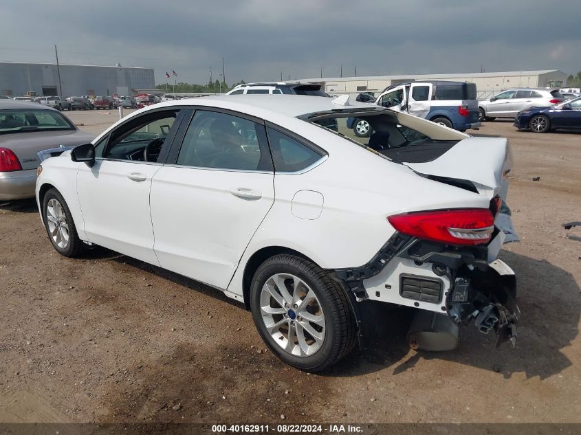 2020 Ford Fusion Se VIN: 3FA6P0HD0LR250698 Lot: 40162911