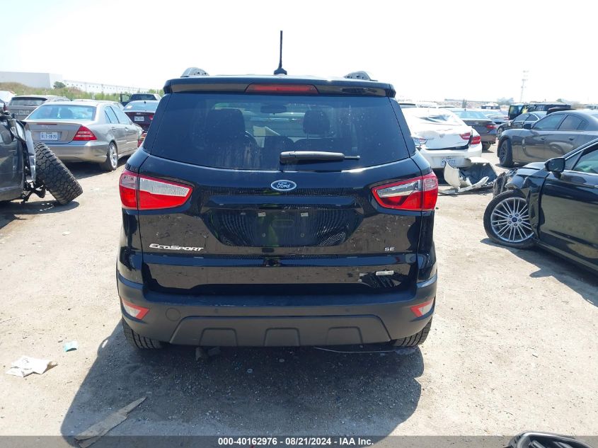 2020 Ford Ecosport Se VIN: MAJ3S2GE7LC337021 Lot: 40162976