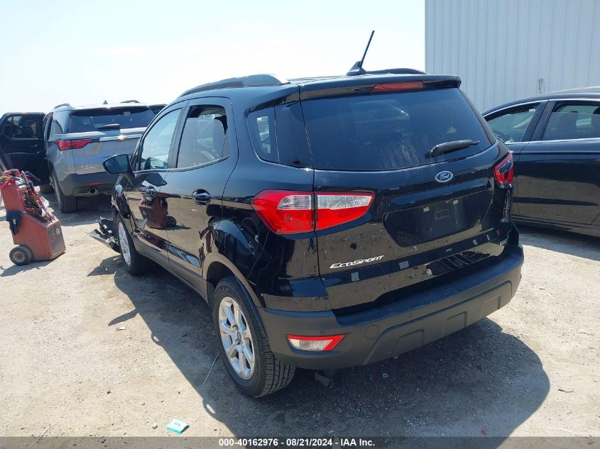 2020 Ford Ecosport Se VIN: MAJ3S2GE7LC337021 Lot: 40162976