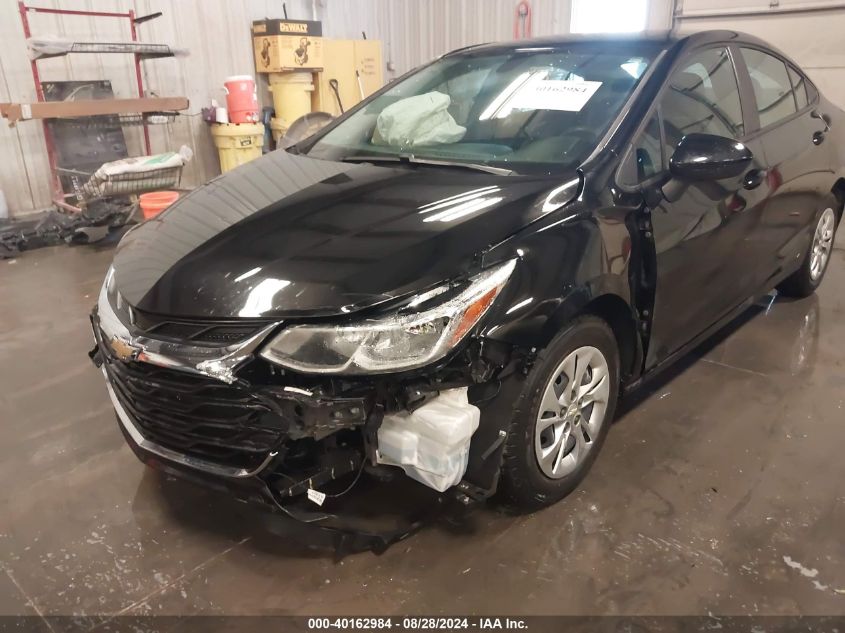 2019 Chevrolet Cruze Ls VIN: 1G1BC5SM2K7134637 Lot: 40162984