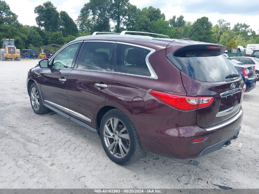 2014 Infiniti Qx60 VIN: 5N1AL0MM0EC526025 Lot: 40162993