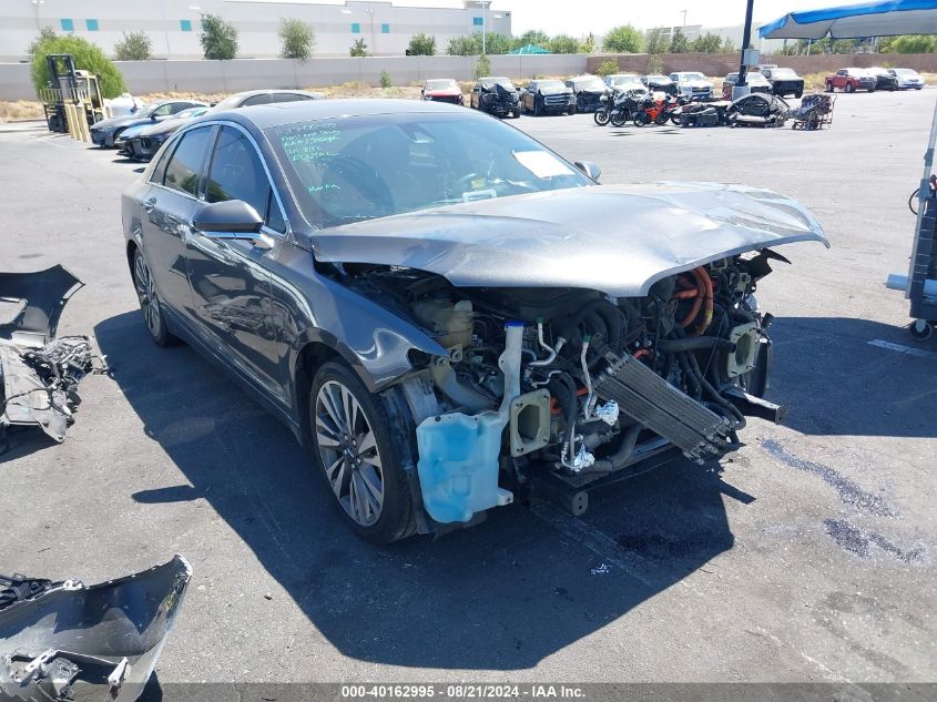 2017 Lincoln Mkz Hybrid Reserve VIN: 3LN6L5MU2HR639502 Lot: 40162995