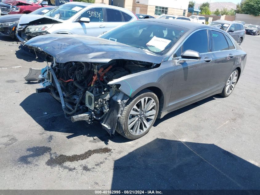 2017 Lincoln Mkz Hybrid Reserve VIN: 3LN6L5MU2HR639502 Lot: 40162995