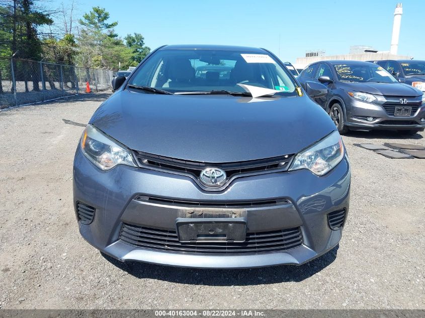 2016 Toyota Corolla Le VIN: 2T1BURHE5GC608369 Lot: 40163004