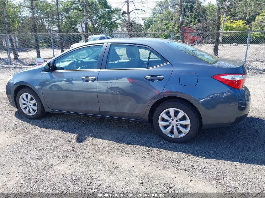 2016 Toyota Corolla Le VIN: 2T1BURHE5GC608369 Lot: 40163004