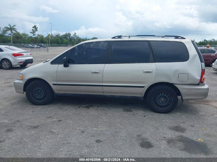 1997 Honda Odyssey Lx VIN: JHMRA1848VC020826 Lot: 40163006