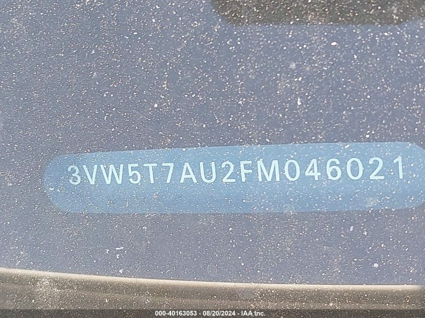 2015 VOLKSWAGEN GOLF GTI 2.0T SE 4-DOOR - 3VW5T7AU2FM046021