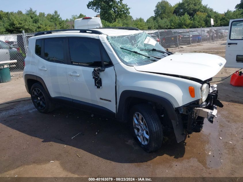 2018 Jeep Renegade Latitude 4X4 VIN: ZACCJBBB5JPH40112 Lot: 40163079