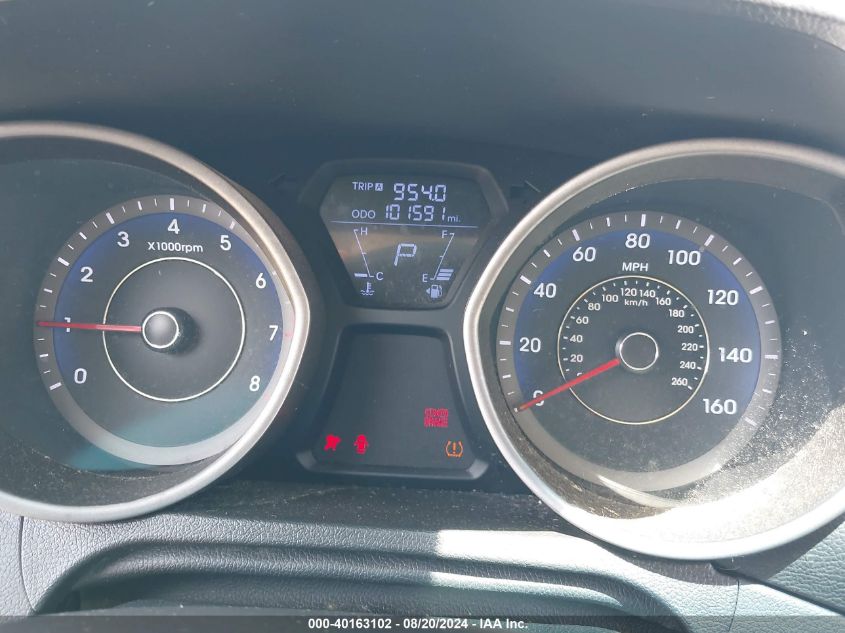 2011 Hyundai Elantra Limited (Ulsan Plant) VIN: KMHDH4AE2BU168693 Lot: 40163102