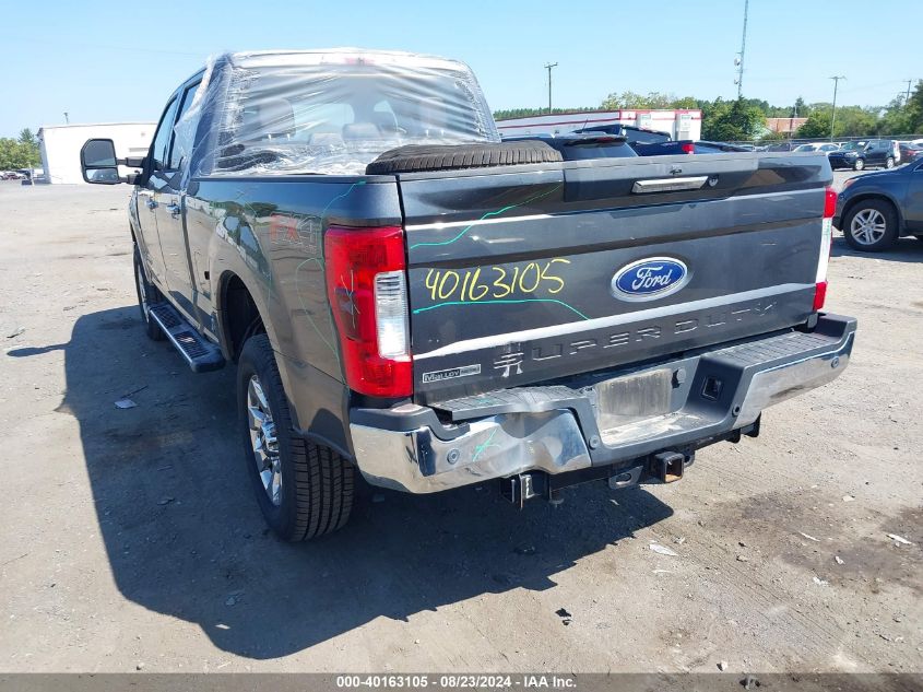 2018 Ford F-250 Lariat VIN: 1FT7W2BT7JEB26618 Lot: 40163105