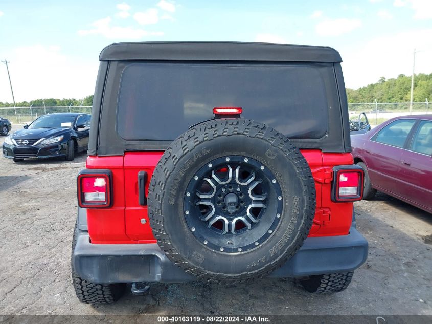 2018 Jeep Wrangler Unlimited Sport S 4X4 VIN: 1C4HJXDG5JW186696 Lot: 40163119