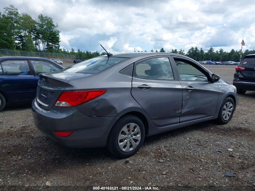 2015 Hyundai Accent Gls VIN: KMHCT4AE9FU795164 Lot: 40163121