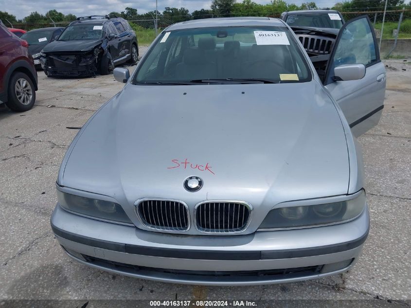 2000 BMW 528Ia VIN: WBADM6346YGV00431 Lot: 40163137