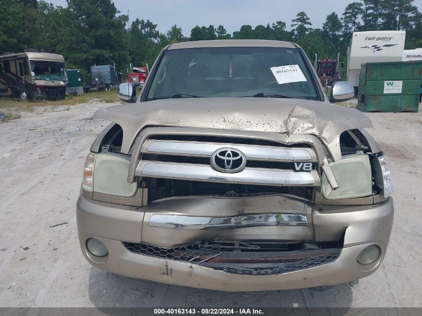 2005 Toyota Tundra Sr5 V8 VIN: 5TBET34155S464819 Lot: 40163143