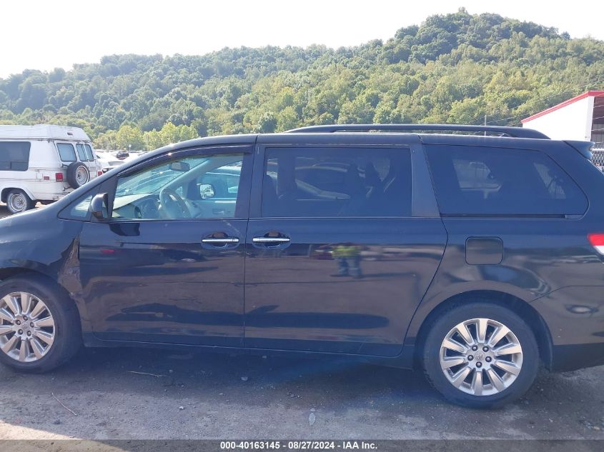 2012 Toyota Sienna Xle 7 Passenger VIN: 5TDDK3DC3CS034596 Lot: 40163145