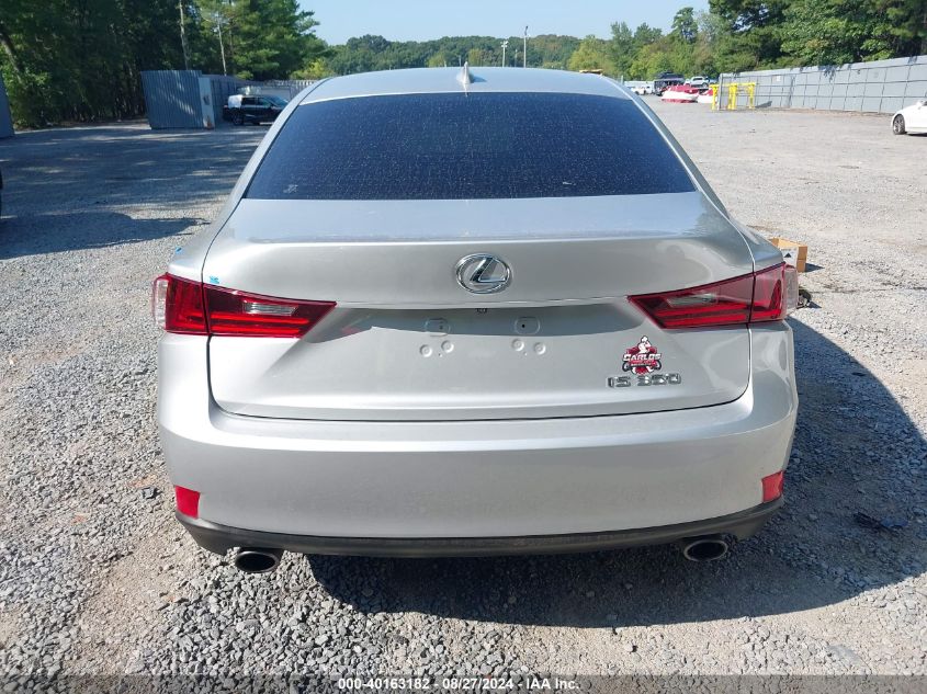 2014 Lexus Is 350 VIN: JTHBE1D21E5006331 Lot: 40163182