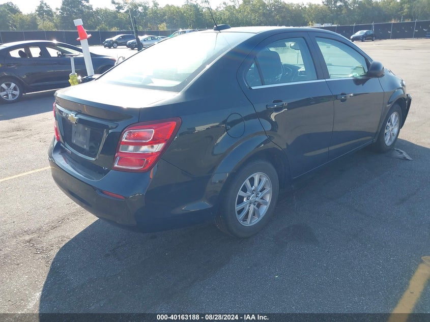 2017 CHEVROLET SONIC LT AUTO - 1G1JD5SB3H4154297