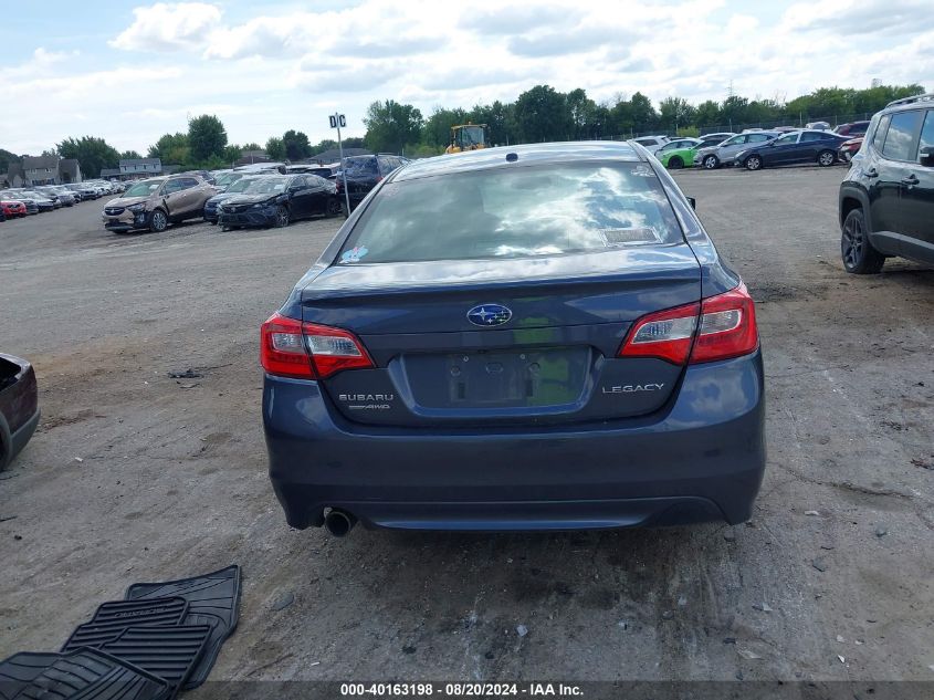 2015 Subaru Legacy 2.5I Premium VIN: 4S3BNBC61F3002708 Lot: 40163198