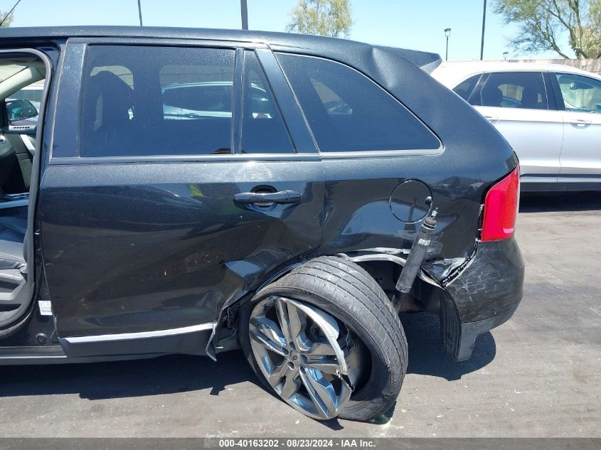 2014 Ford Edge Sel VIN: 2FMDK3JC7EBB39579 Lot: 40163202