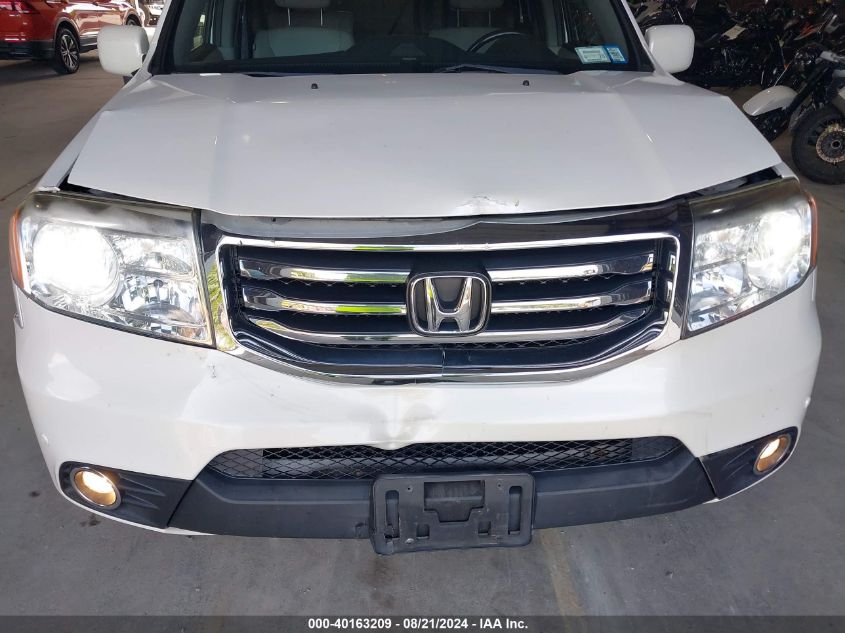 2012 Honda Pilot Touring VIN: 5FNYF4H94CB029115 Lot: 40163209