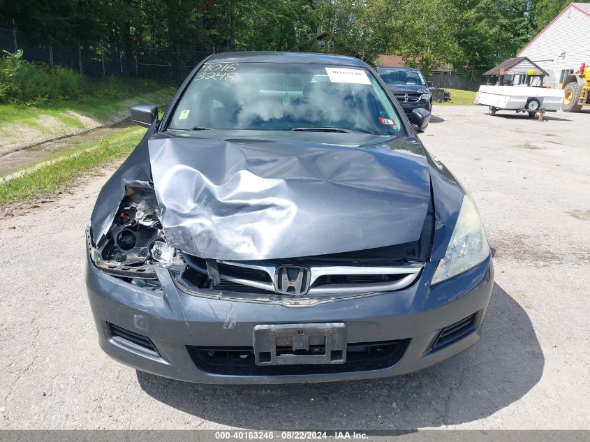 2007 Honda Accord 2.4 Lx VIN: 1HGCM56467A174167 Lot: 40163248