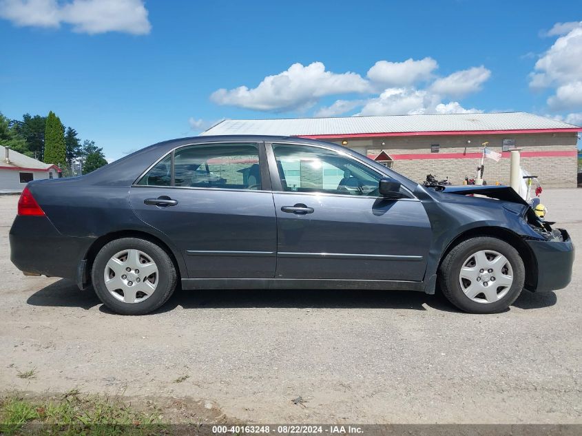 2007 Honda Accord 2.4 Lx VIN: 1HGCM56467A174167 Lot: 40163248