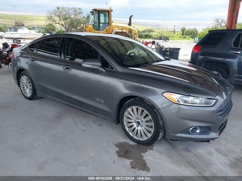 2014 Ford Fusion Energi Se Phev VIN: 3FA6P0PU8ER268581 Lot: 40163269