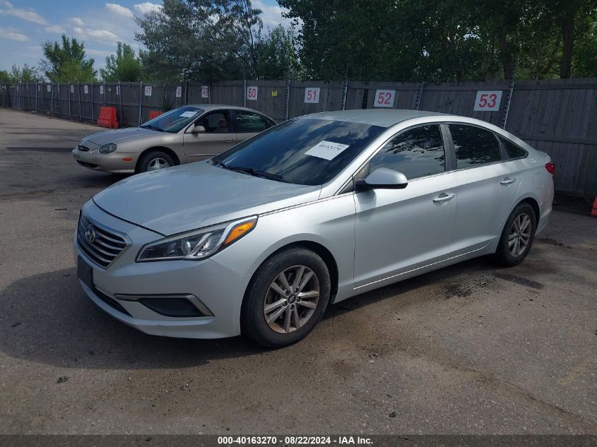 2016 HYUNDAI SONATA - 5NPE24AFXGH386756