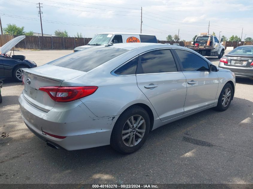 2016 HYUNDAI SONATA - 5NPE24AFXGH386756