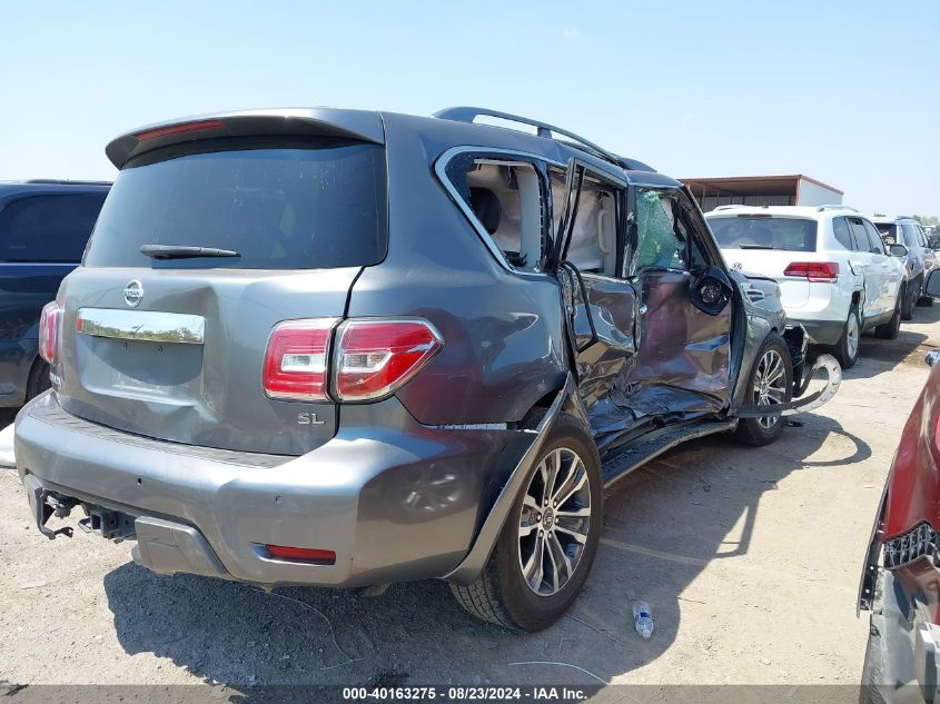 2019 Nissan Armada Sl VIN: JN8AY2ND3KX010959 Lot: 40163275