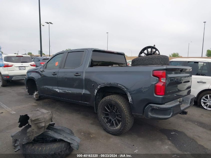 2021 Chevrolet Silverado 1500 2Wd Short Bed Custom VIN: 1GCPWBEH1MZ117904 Lot: 40163320