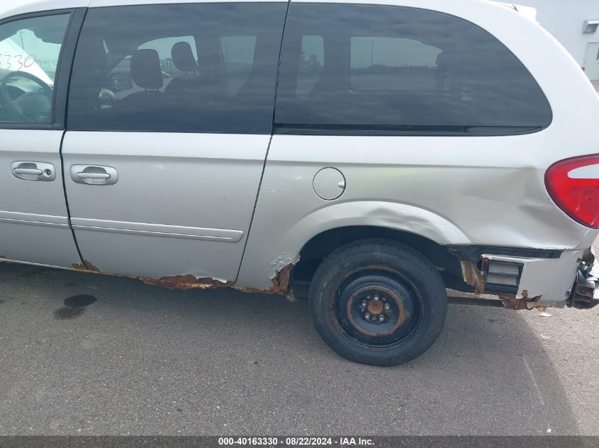 2006 Dodge Grand Caravan Sxt VIN: 2D4GP44L06R835295 Lot: 40163330